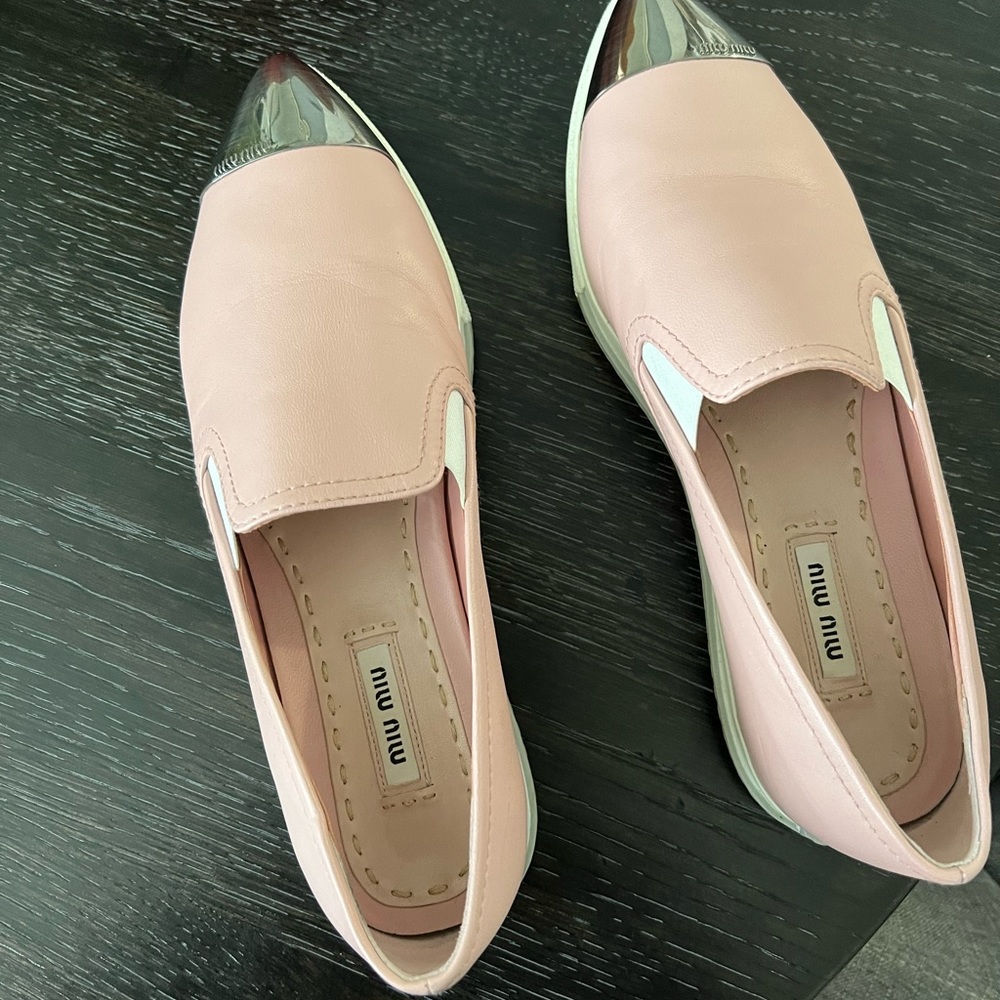 Miu Miu pink excellent condition sz 38